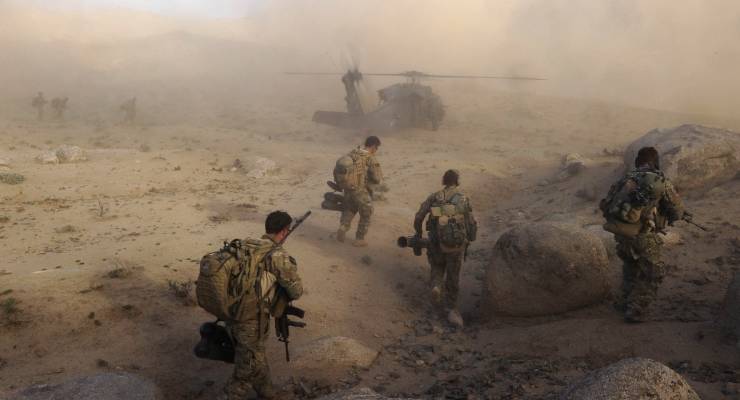 SAS force in Afghanistan