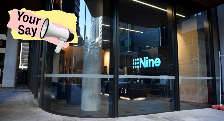 Nine's Sydney office in 2020