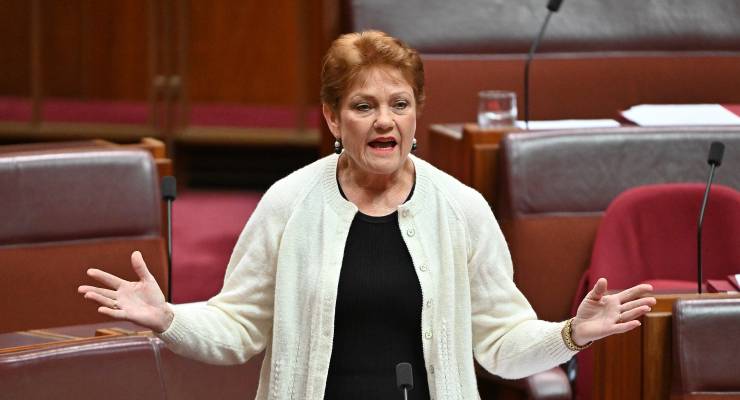One Nation leader Pauline Hanson (Image: AAP/Mick Tsikas)