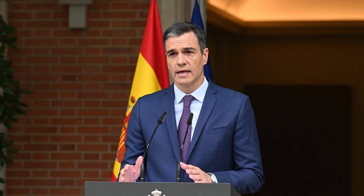 Spanish Prime Minister Pedro Sanchez