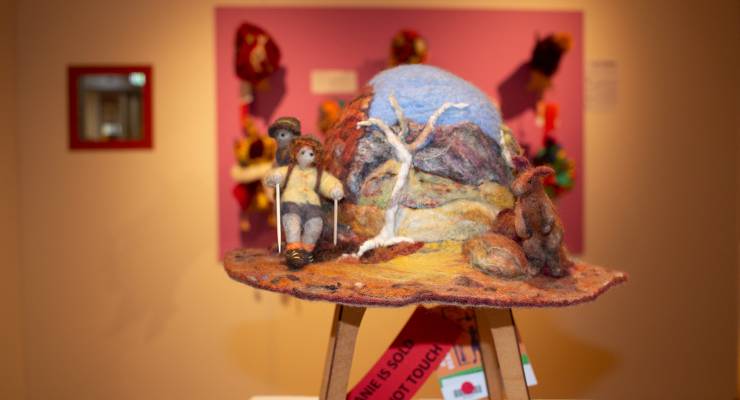 Winner of the people’s choice award, titled 'Larapinta' (Image: Private Media/Julia Bergin)