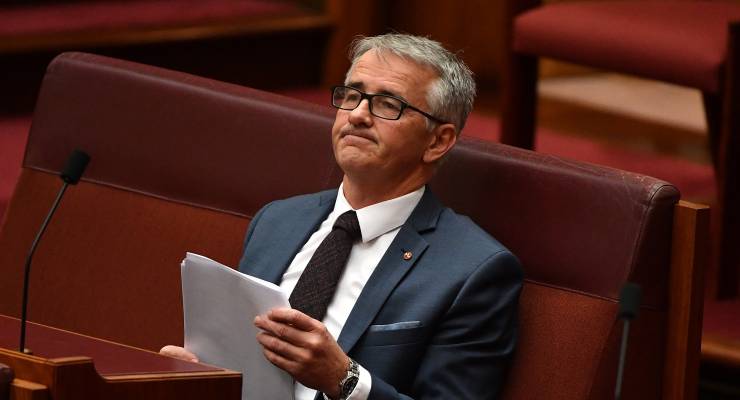 Liberal Senator Gerard Rennick in 2020 (Image: AAP/Mick Tsikas)
