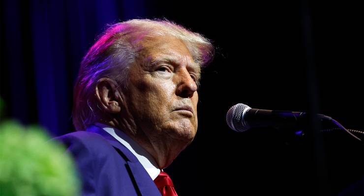Former US president Donald Trump (Image: AAP/AP/Butch Dill)