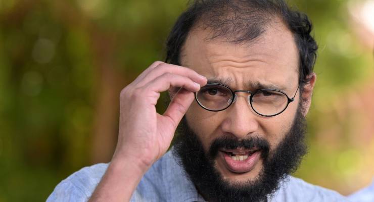 Greens Brisbane mayoral candidate Jonathan Sriranganathan (Image: AAP/Darren England)