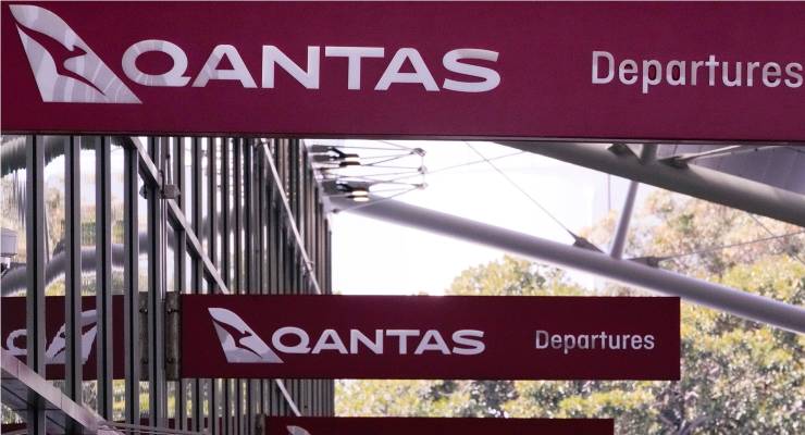 qantas signage