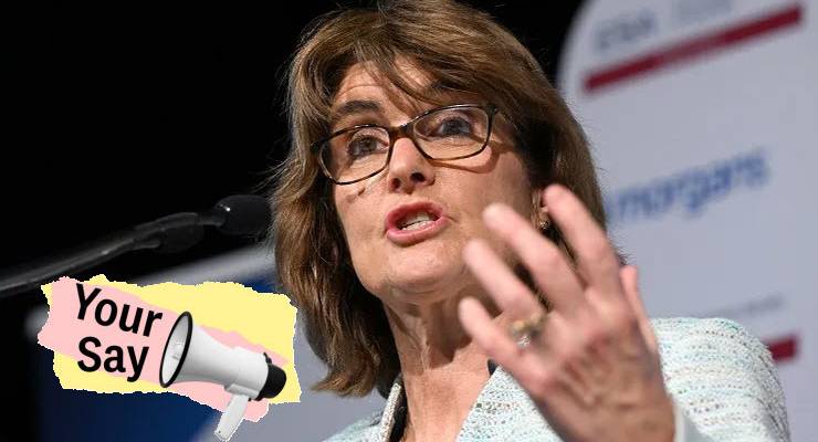 RBA governor Michele Bullock (Image: AAP/Darren England/Private Media)