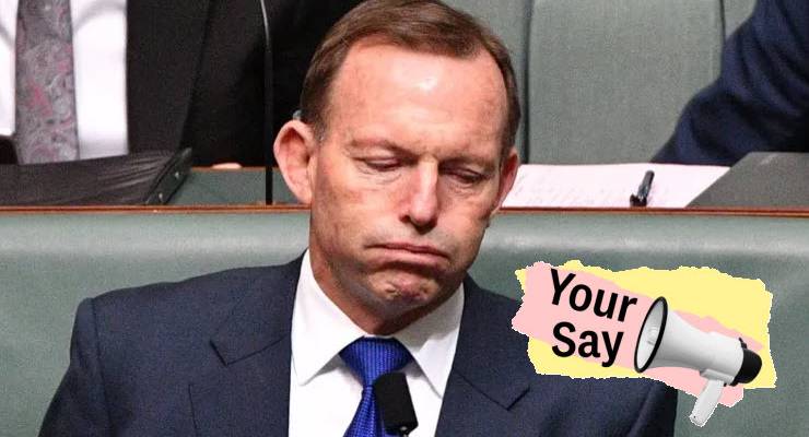 Tony Abbott (Image: AAP/Mick Tsikas/Private Media)