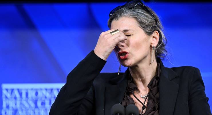 UN Special Rapporteur for Palestine Francesca Albanese (Image: AAP/Lukas Coch)