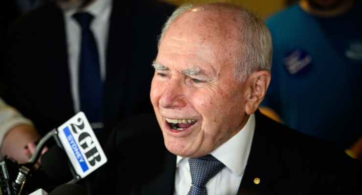 Former prime minister John Howard (Image: AAP/James Gourley)