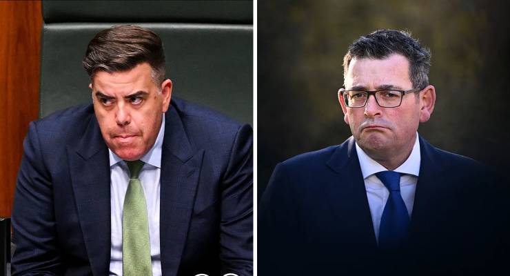 Milton Dick and Daniel Andrews (Images: AAP)