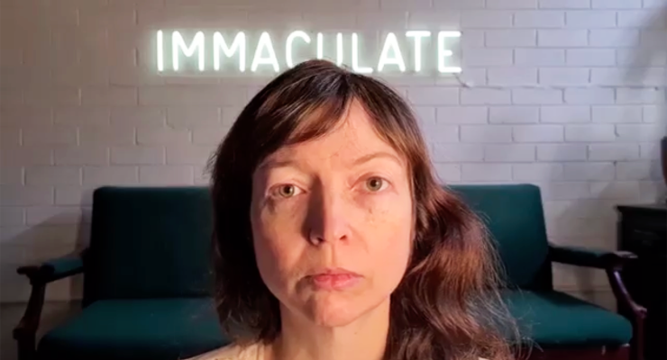 A still from a Facebook video by Casey Jenkins (Image: Casey Jenkins/Facebook)