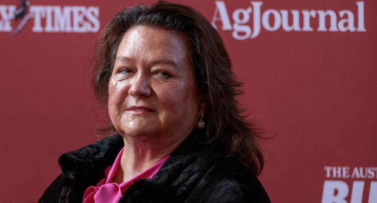 Executive chair of Hancock Prospecting Gina Rinehart (Image: AAP/Richard Wainwright)