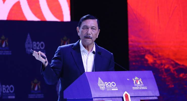 Indonesian Coordinating Minister for Maritime and Investment Affairs Luhut Binsar Pandjaitan (Image: EPA/Adi Weda)