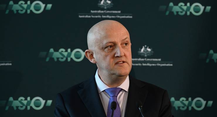 ASIO head Mike Burgess (Image: AAP/Mick Tsikas)