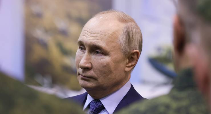 Russia's President Vladimir Putin (Image: AAP/Mikhail Metzel)