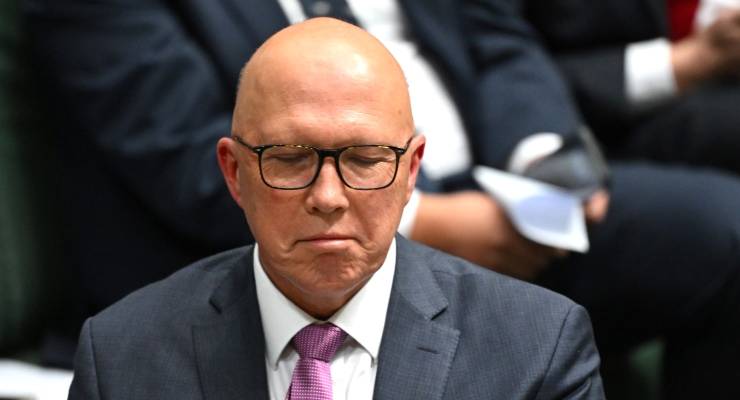 Peter Dutton (Image: AAP/Lukas Coch)