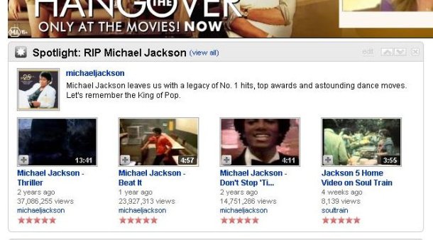 MJ on YouTube