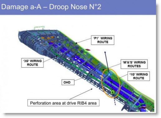 The diagrams need to be compared to the photos shown later in this report