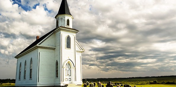 Church and graveyard