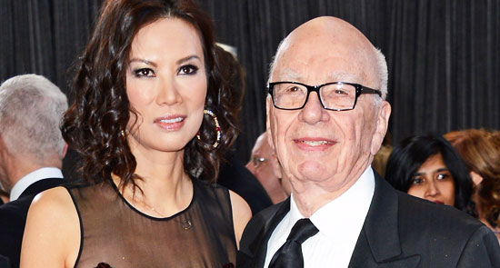 Wendi Deng Rupert Murdoch