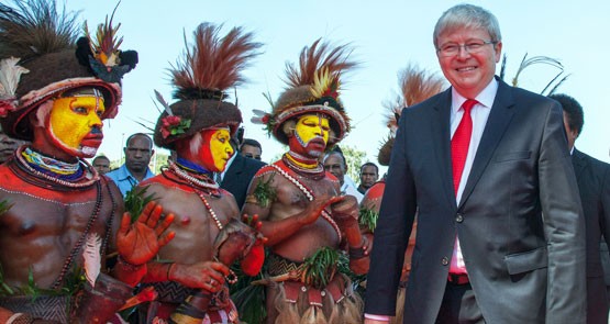 Kevin Rudd PNG