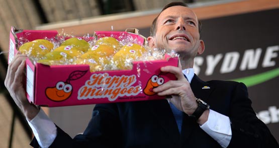 Tony Abbott mangos