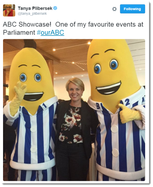 tanya plibersek bananas