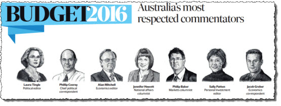 AFR budget banner