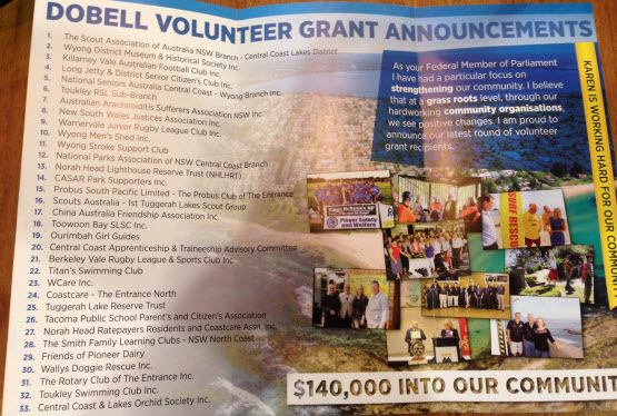 Dobell Grants