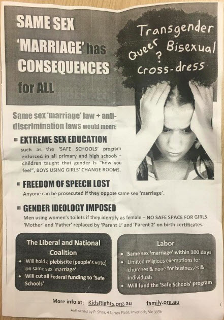 Kids Rights flyer