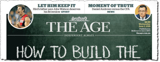 The Age Wednesday