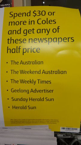 newspaper deals