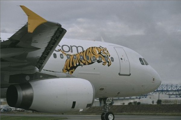 A Tiger A320, image courtesy the Tiger Airways Facebook