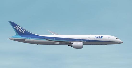 The shark's fin fantasy version of the 787, image by Boeing