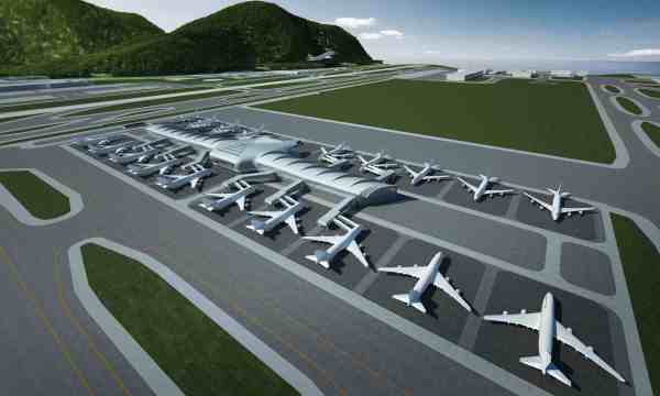 Mid field Hong Kong 2015: Airport Authority graphic