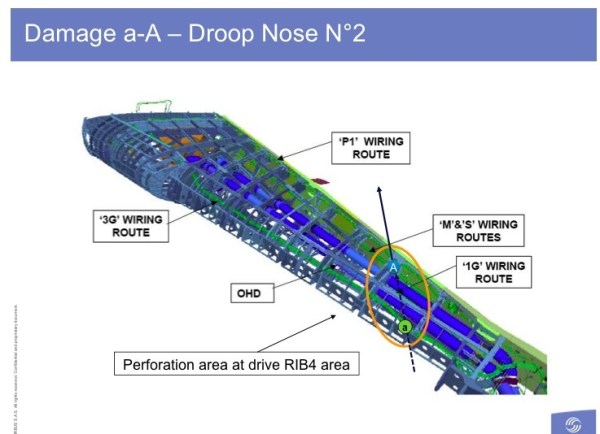 The diagrams need to be compared to the photos shown later in this report