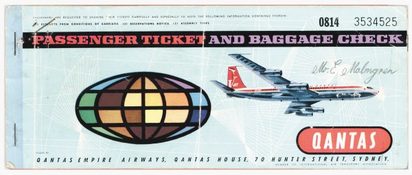 Now this is a TICKET © Qantas