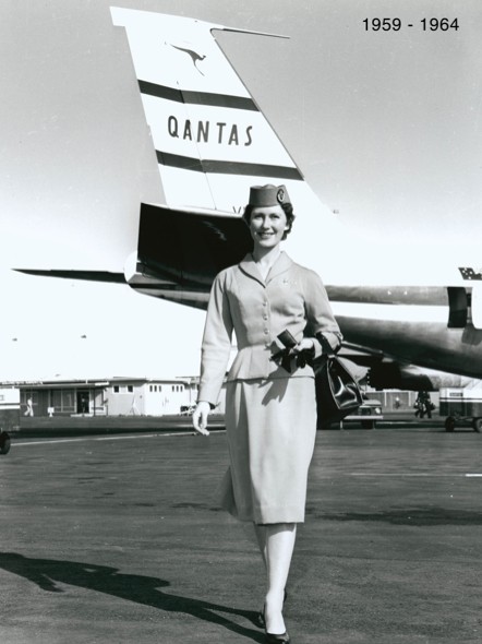 The mother of the skies appearance of that era © Qantas